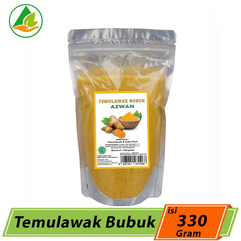 Temulawak Bubuk Instan 330 Gram