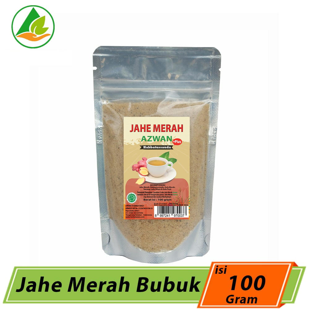 Jahe Merah Bubuk 100 Gram